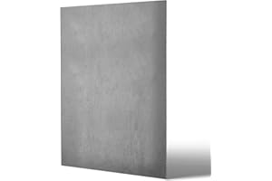 Gisafai 1/8 x 12 x 16 Inch Mild Steel Sheet A36 Hot Rolled Plate 11 Gauge Non Coating Metal Steel Sheet for Projects, DIY Crafts, Industrial Applications