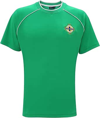Amazon.com: Northern Ireland Official Football Merchandise Adults Short Sleeve T-Shirt (S 
