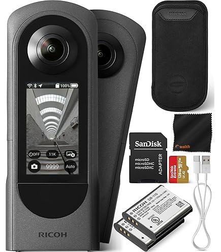 Amazon.com : RICOH Theta X 360° Camera – 5.7K Video & Dual 48MP