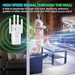 2024 WiFi Extender Signal Booster, up to 10k+sq. ft