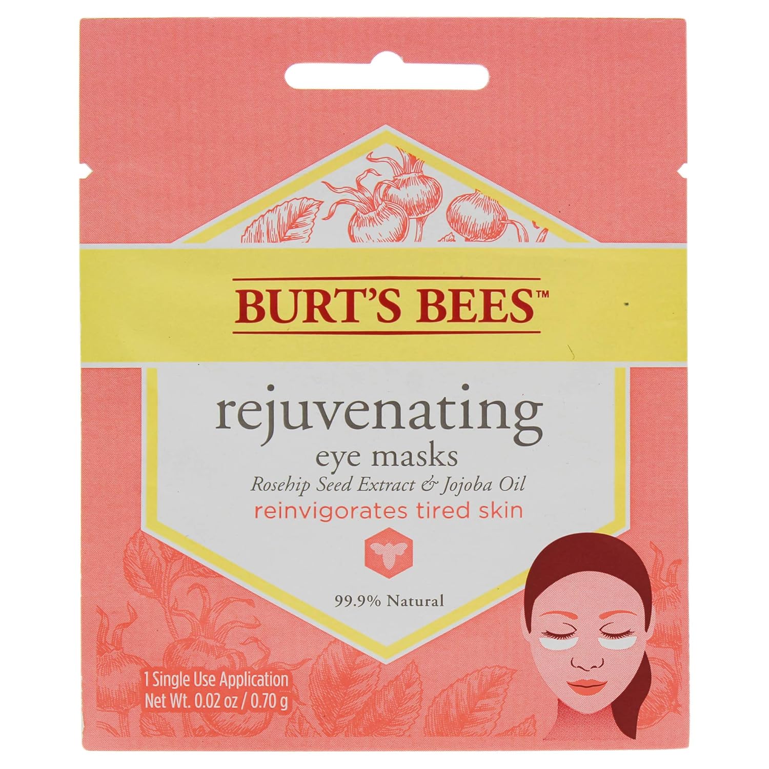 burt's bees under eye