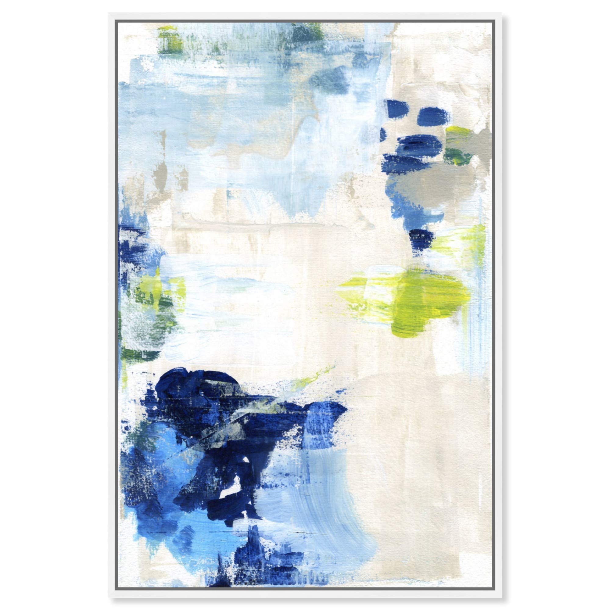 The Oliver Gal Artist Co Abstract Framed Wall Art Canvas Prints 'Perk | amzdealz