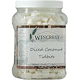 Diced Coconut Tidbits - 15mm - 2.5 Lb Economy Size Tub