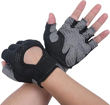 flintronic Guantes de Fitness, 2 Guantes Crossfit para Hombre y ...