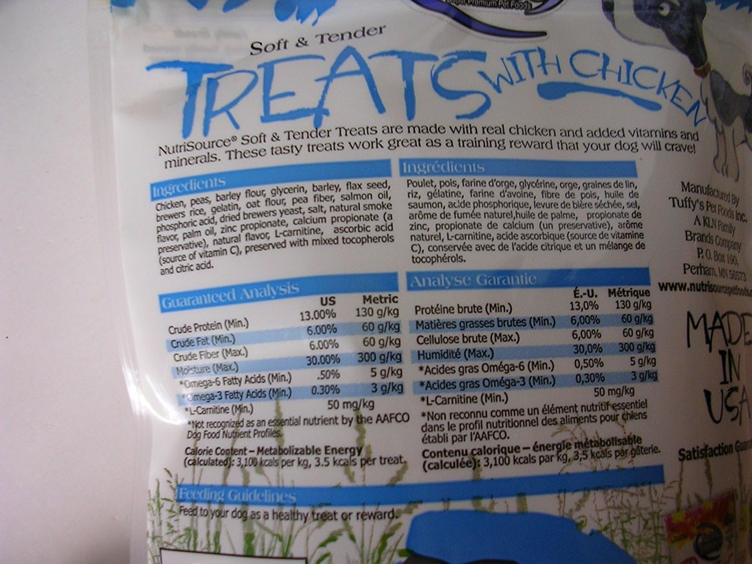 nutrisource soft and tender treats