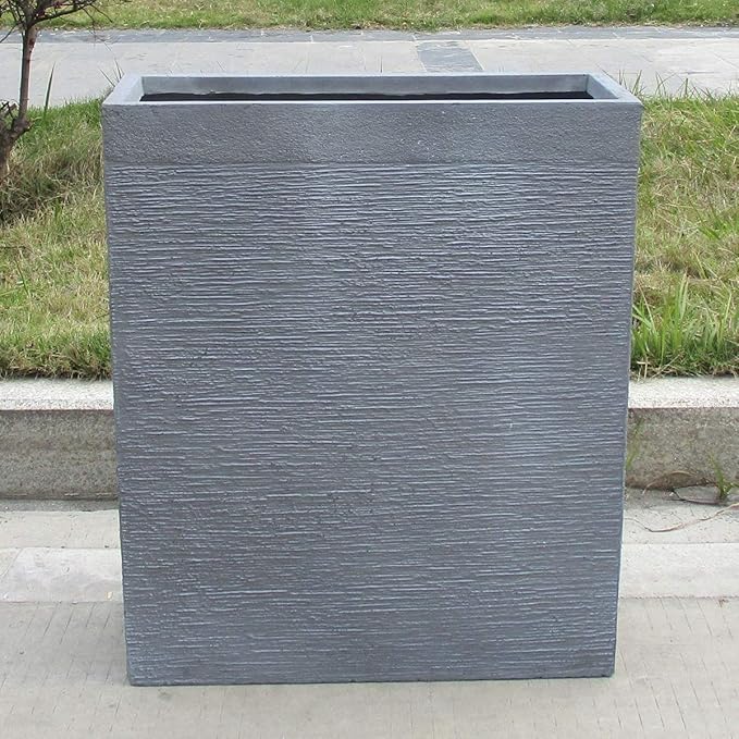 IDEALIST Large Flower Outdoor Garden Planter Floor Pot with Drainage