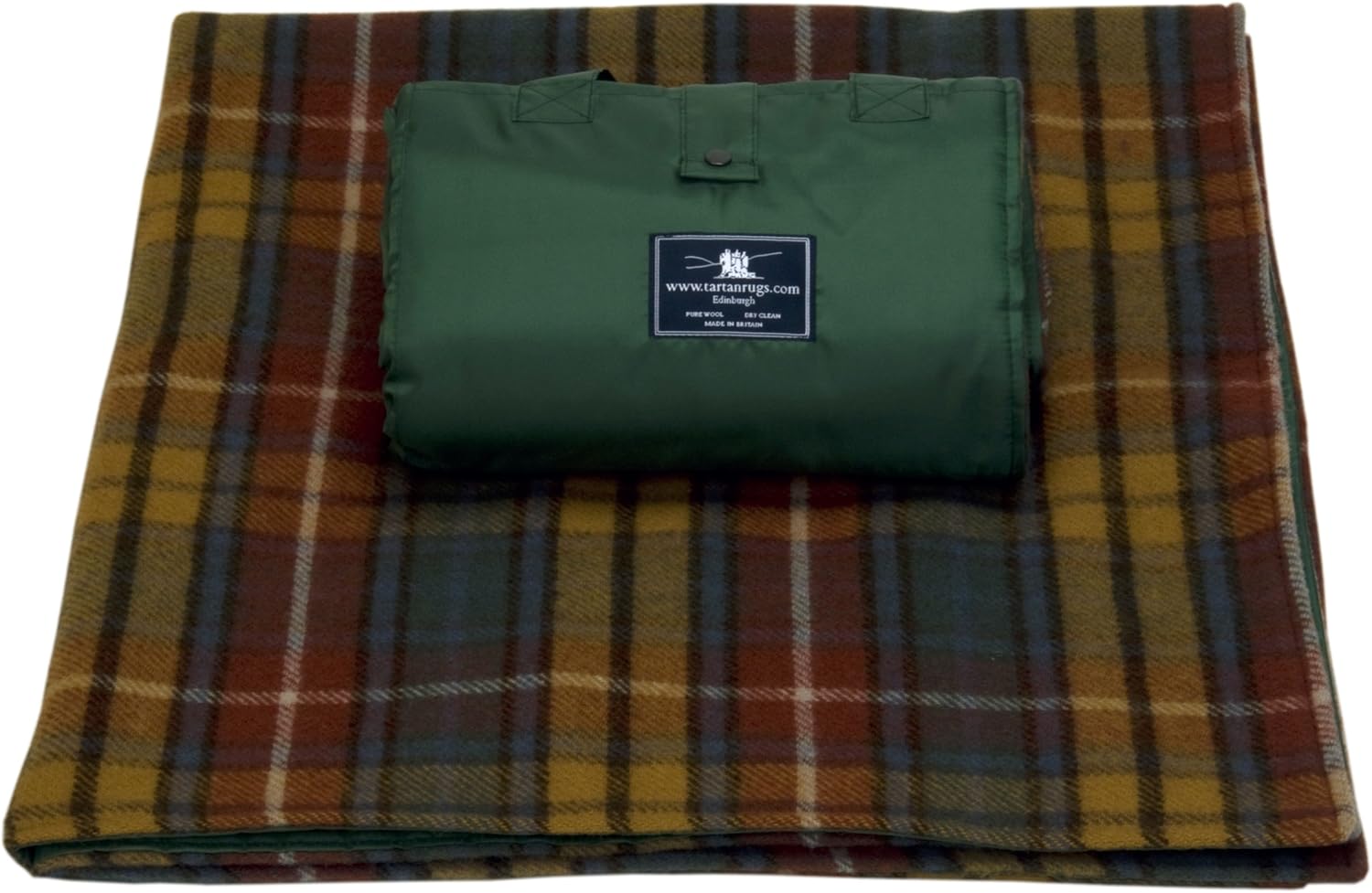 Antique Buchanan Tartan Waterproof Wool Picnic Rug Amazon.co.uk