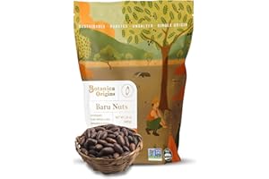BOTANICA ORIGINS Botanica Baru Nuts, 24 oz | Roasted | Wild | Unsalted | Non-GMO | Vegan, Keto and Paleo Friendly