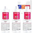 YMEYFAN AO3 Solution for Facial Machine (English Ver.), Aqua Peeling Solution for Hydrogen Oxygen Facial Machine Professional, Facial Nourishing Hydrating Serums for Face Skin Care(400mlx3Bottles)