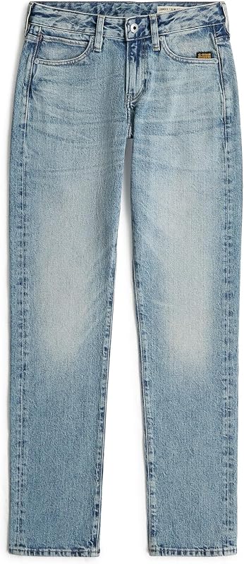 Women's Lennoxx Slim Straight Wmn, Colour Blue, Size: Waist 27, Inseam 34