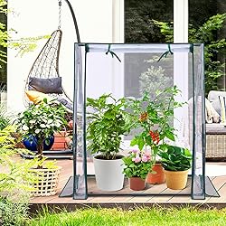 Mini Greenhouse for Indoor Outdoor: Ohuhu Portable