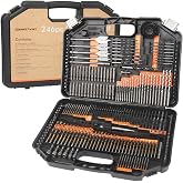 ENERTWIST Drill Bit Set, 246PCS Drill Bits, Driver Set with Portable Case | for Wood Metal Cement Drilling and Screw Driving, Full Combo Kit Assorted, Easy Storage, HSS Material Titanium Coated