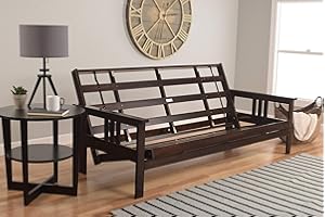 KODIAK FURNITURE Kodiak Futons Monterey Futon Frame, No Drawers, Espresso