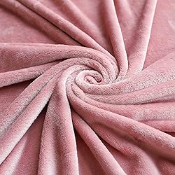 TASTHROW Large Flannel Fleece Throw Blanket, 50×70