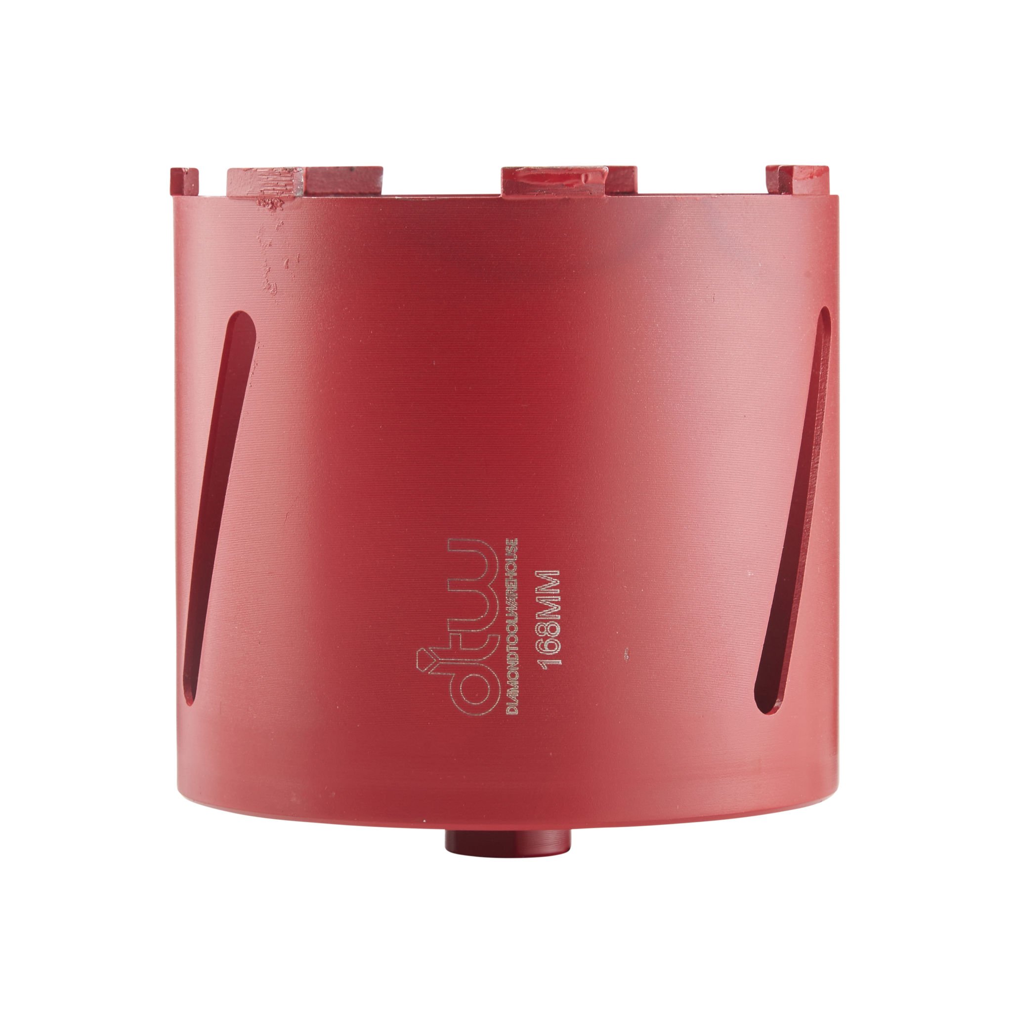 DTW Dry Diamond Core Drill Bit Plumbers & Builders Premium Segment Hole Cutter, 162mm x 150mm