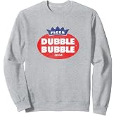 Dubble Bubble Classic Oval Logo Bubblegum Candy Sweatshirt