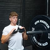 GYM MASTER Lat Pull Down Attachment Set of 5 Max Grips - 200kg Load view 4