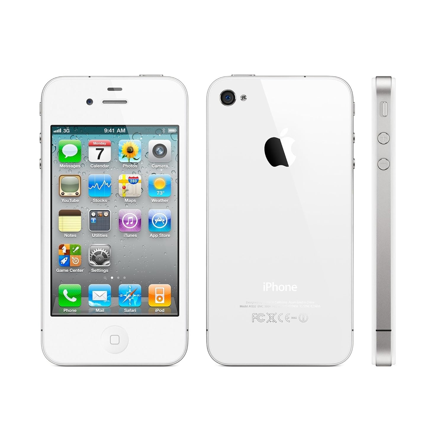 Amazon.com: Apple iPhone 4S Unlocked Cellphone, 16GB, White: Cell ...