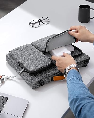 tomtoc 360° Protective Laptop Shoulder Bag for Inch Laptop