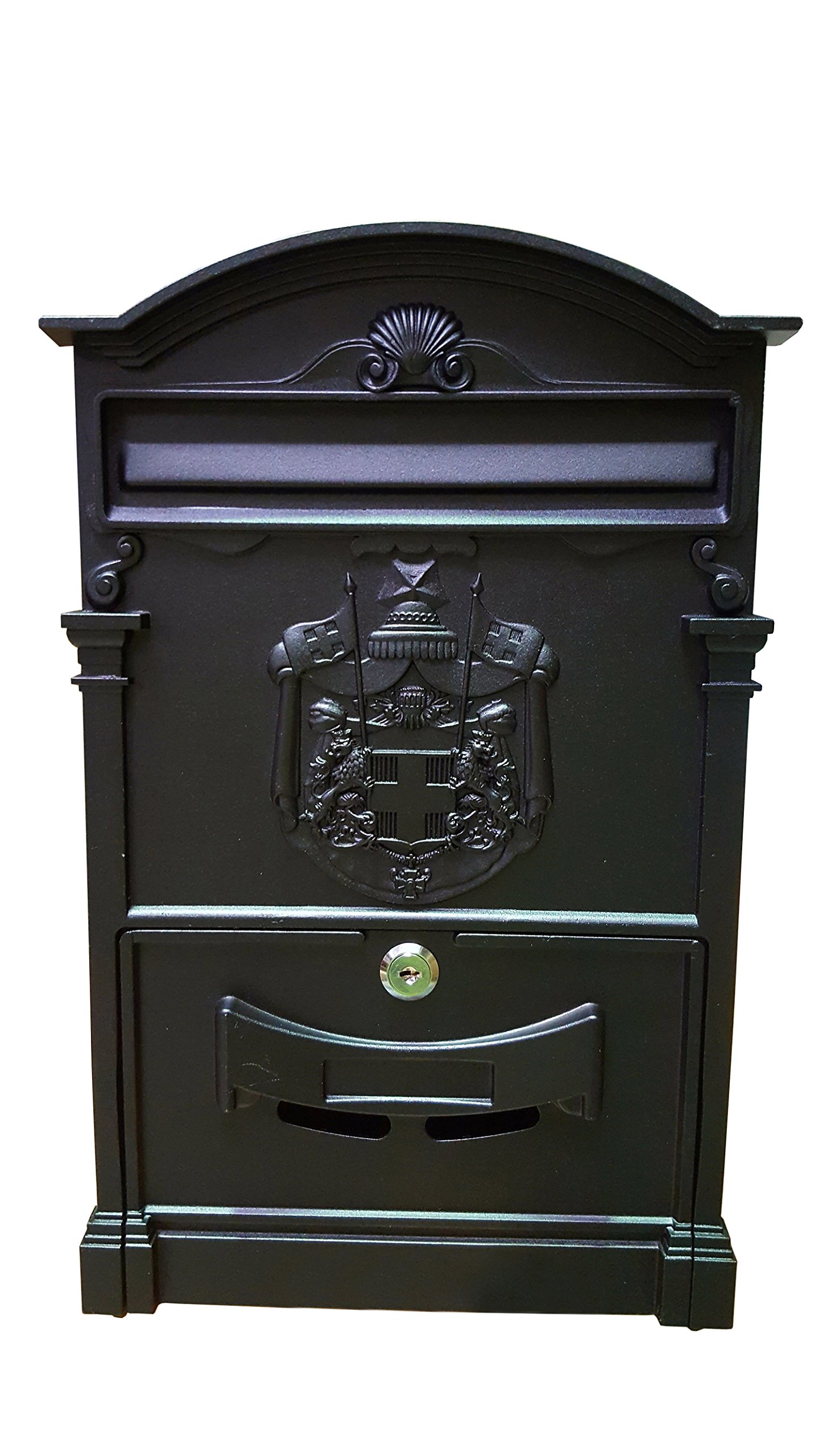 bcalpe Letterbox (Aluminium), Black, 605697
