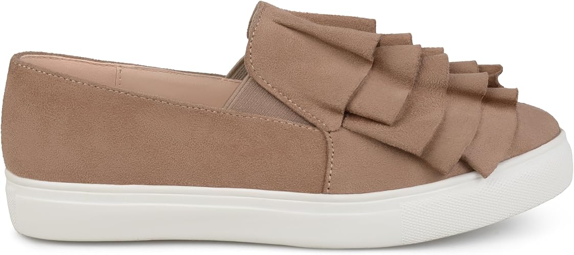 suede slip on shoes womens