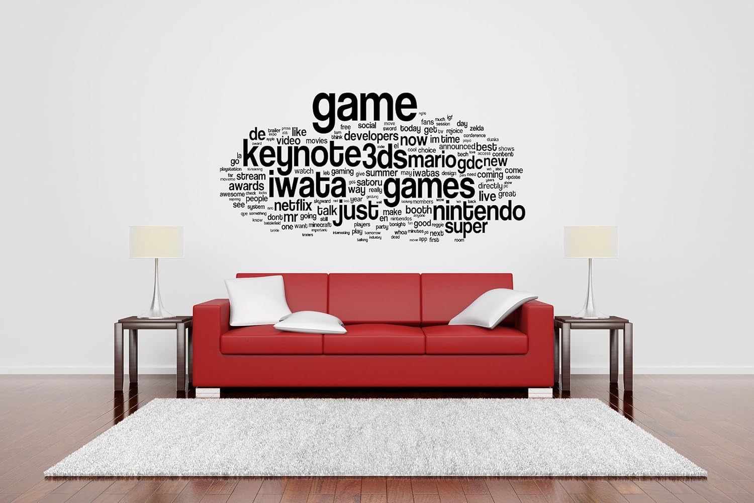 Amazon Com Wall Room Decor Art Vinyl Sticker Mural Decal Gamer