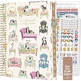 bloom daily planners 2027 Planner &amp; Stencil (January - December 2027) - Weekly &amp; Monthly Softcover Planner for Women - Calendar Year Agenda Book with Stickers - 5.5" x 8.25" - Sit. Stay. Plan.