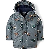 The Children's Place baby-boys And Toddler Heavy 3 in 1 Winter Jacket, Wind Water-resistant Shell, Fleece Inner