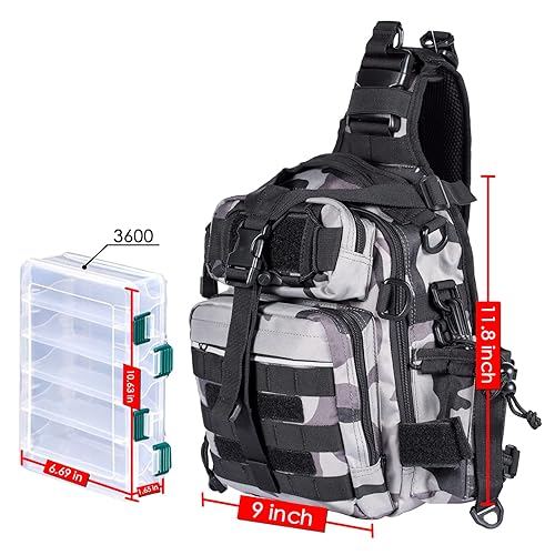 Himal Fishing Tackle Storage Bag,Outdoor Shoulder Backpack,Fishing