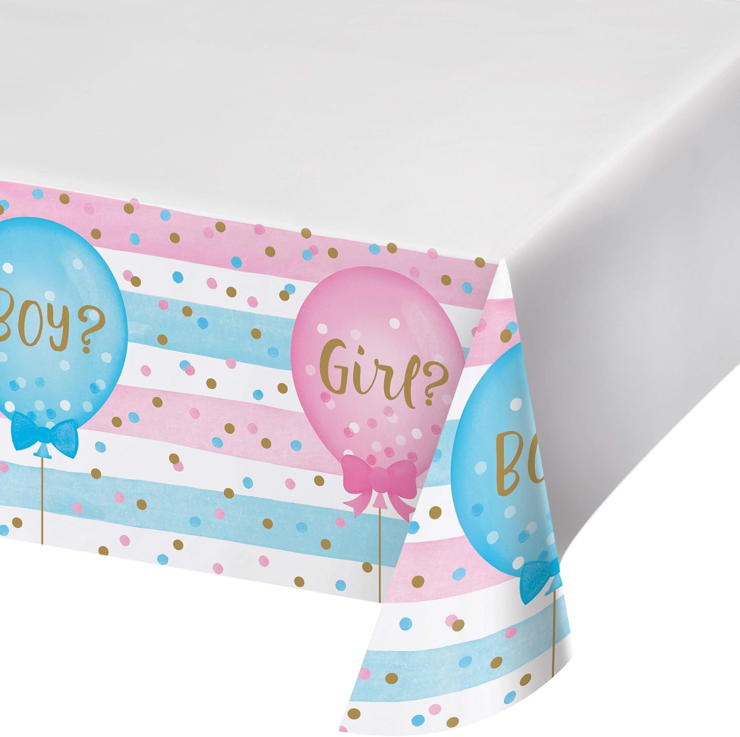 Best table cloth gender reveal