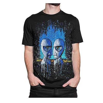 Maglietta Ufficiale Pink Floyd The Division Bell Drip - T-Shirt Unisex In Cotone - Colore Nero - Taglie S-XXL - 5