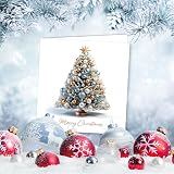 Absolutely Yours Charity Christmas Cards Pack of 10 150x150mm Ecofriendly UK view 3