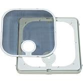 Ventline BVC0573-31 Ventadome Replacement Parts - Removable Birch White Screen