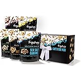 Funky Chunky Gourmet Popcorn Sampler Variety Pack with all 5 flavors: Sea Salt Caramel, Nutty Choco Pop, Peanut Butter Cup, C