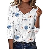 Zeagoo Women Tops Loose Fit Long Sleeve V Neck T Shirts Business Casual Blouses Dressy Fall Fashion Work Clothes