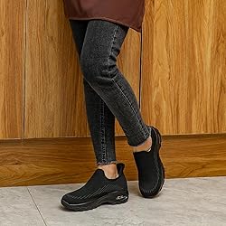 STQ Womens Slip on Walking Shoes Air-Cushion