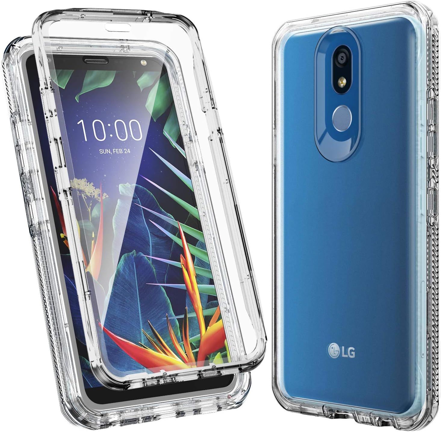 Best lg k10 phone case with screen protector built in