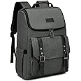 zalupri Work Laptop Backpack for Women and Men, 15.6 inch Travel Backpack Stylish Teacher Backpack Casual Daypack laptop Bag with USB Charing Port, Grey