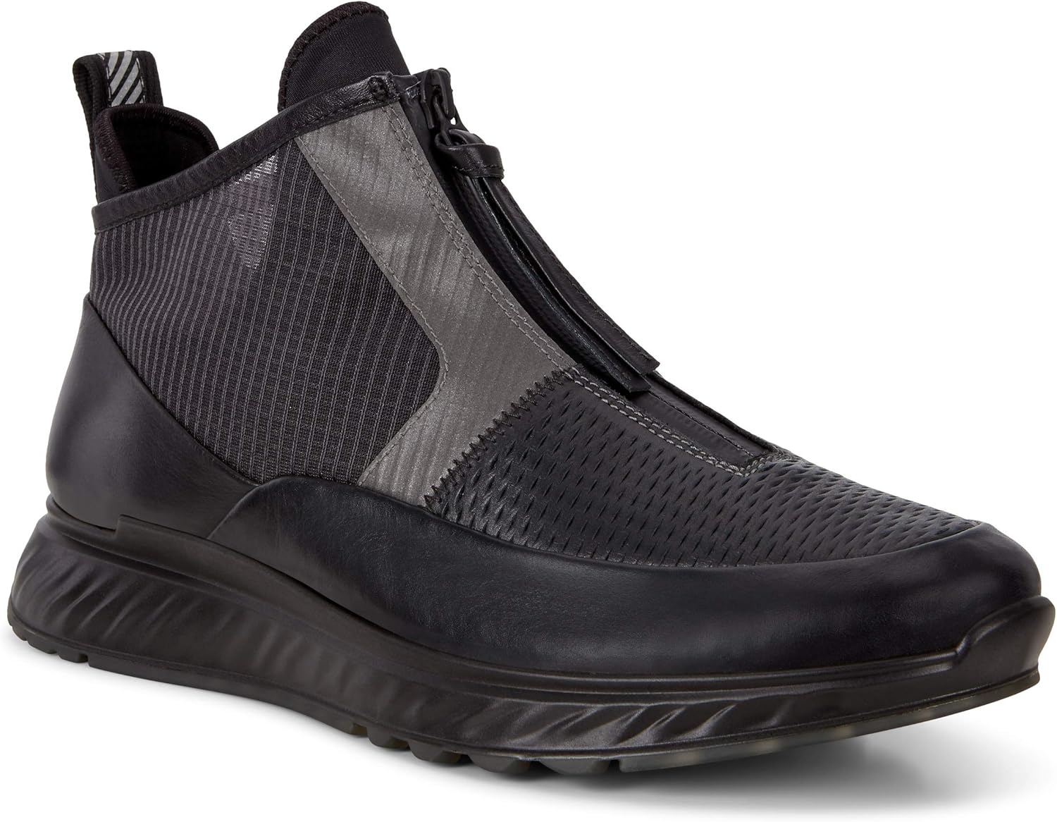 ecco zip sneaker