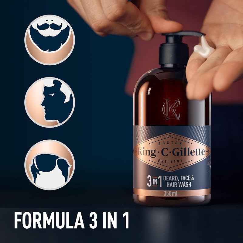 Kit Barbe Homme avec 2 Soins Visage