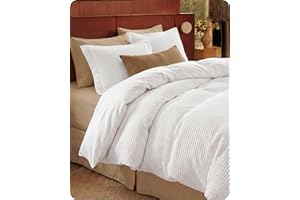 Bedsure Cotton Duvet Cover Queen - 100% Cotton Waffle Weave Coconut White Duvet Cover Queen Size, GentleSoft™ and Breathable Bedding Set for All Season, 3 Pieces, 90"x90"
