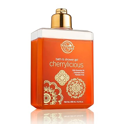 Body Cupid Cherrylicious Shower Gel - No Sulphate and Paraben, 250 ml