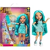 Rainbow High Blu - Blue Fashion Doll in Fashionable Outfit, Wearing a Cast & 10+ Colorful Play Accessories. Gift for Kids 4-12 Years and Collectors