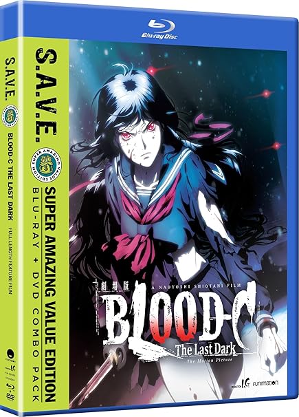 Amazon Com Blood C The Last Dark The Movie Blu Ray Alexis
