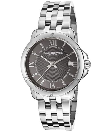 Raymond Weil Analogue Grey Dial Mens Watch - 5591-ST-00607