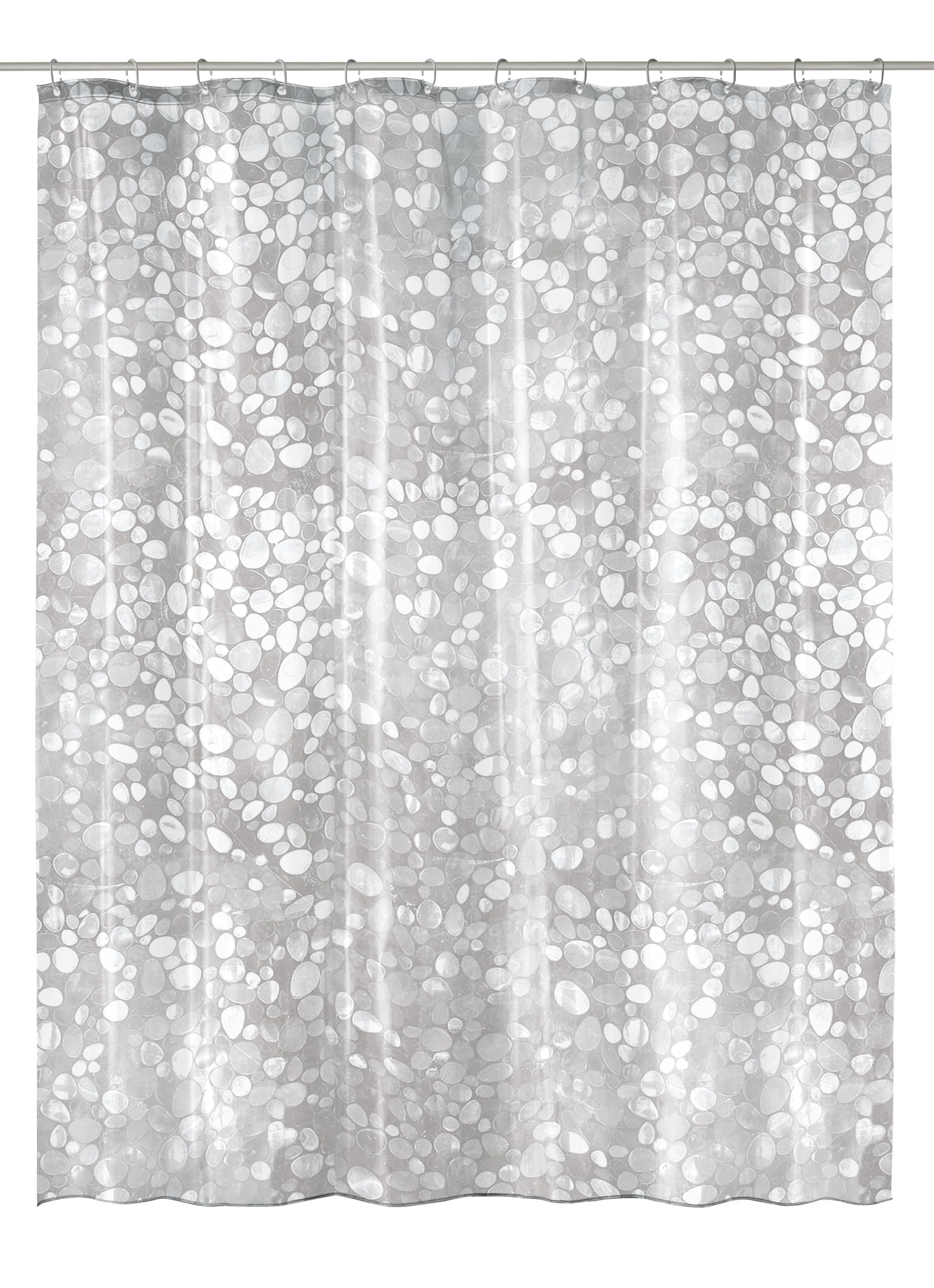 Kleine Wolke Cristallo Shower Curtain Clear PEVA Size: 180 x 200 cm
