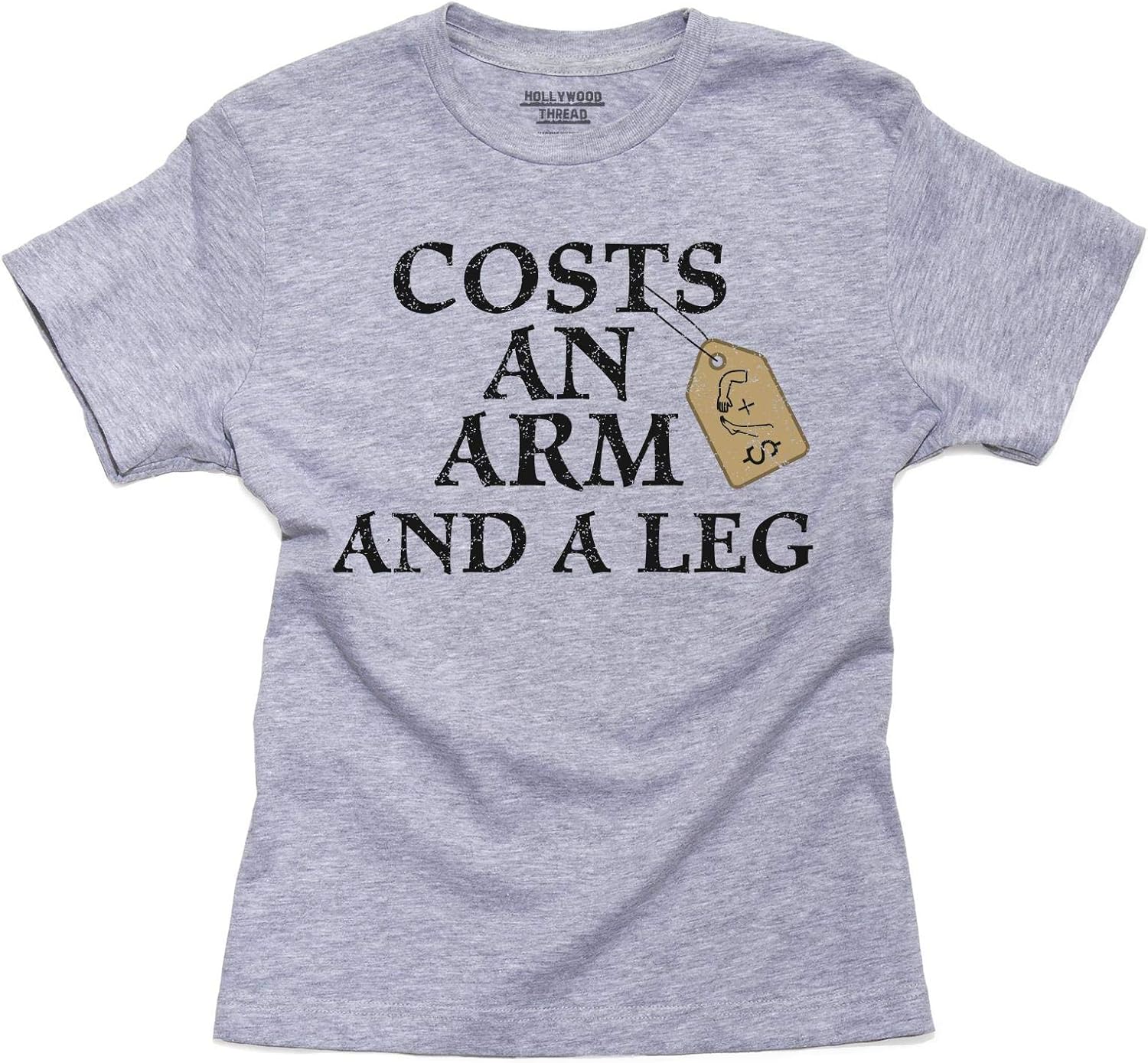 Costs An Arm and A Leg Funny Saying Boy's Cotton Youth T
