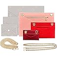 Divitize Conversion Kit with Chain compatible with Pochette Kirigami, Insert with O Rings, Full Set of 3 Inserts with 120cm - 47" inches Gold Chain, Premium Quality