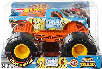 monster jam hot wheels 1 24