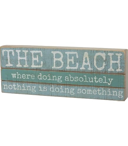 Primitives by Kathy cartel con frase I Love You to The Beach and Back